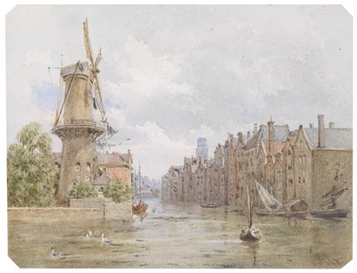 Canal in Rotterdam by Franz Alt